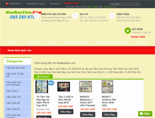 Tablet Screenshot of muabantien.com